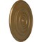 Ekena Millwork Traditional Reece Ceiling Medallion (Fits Canopies up to 5 7/8"), 24 3/8"OD x 1 1/8"P, Pale Gold CM24REPAS - alternate 5